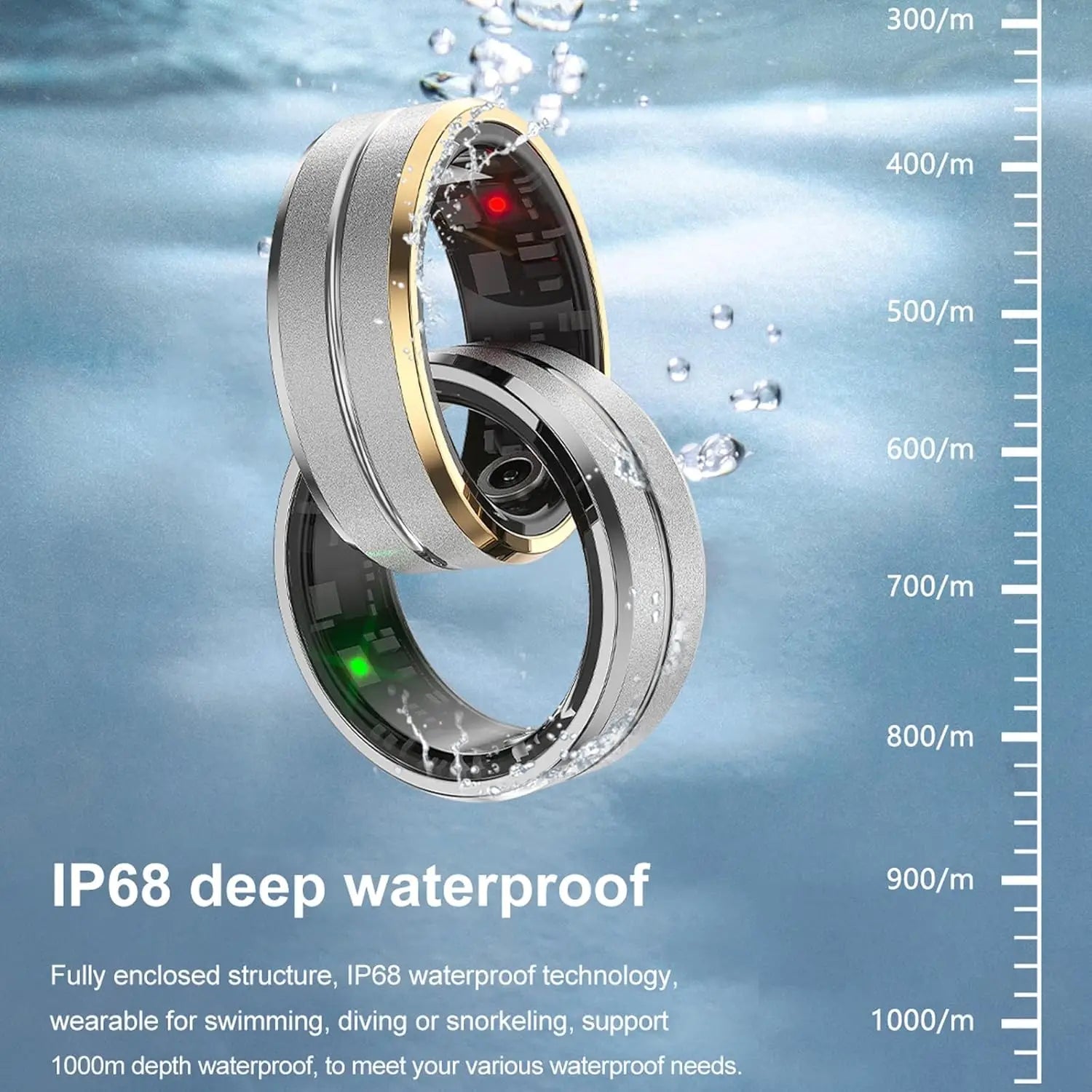 Smart Health Tracker Ring