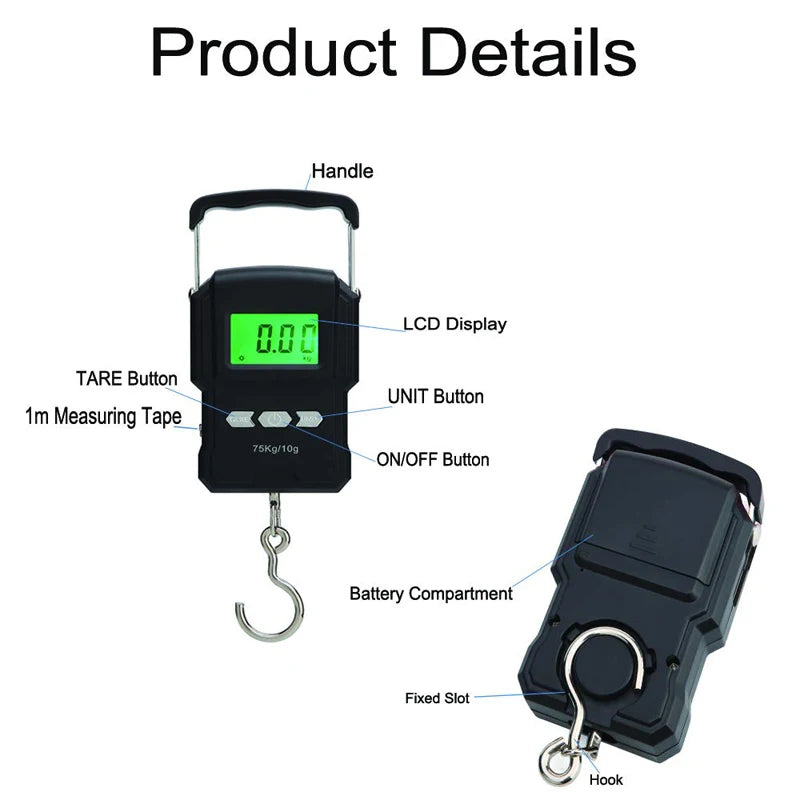 Smart Digital Hanging Scale