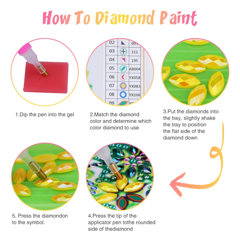 Peacock Diamond Art Kit