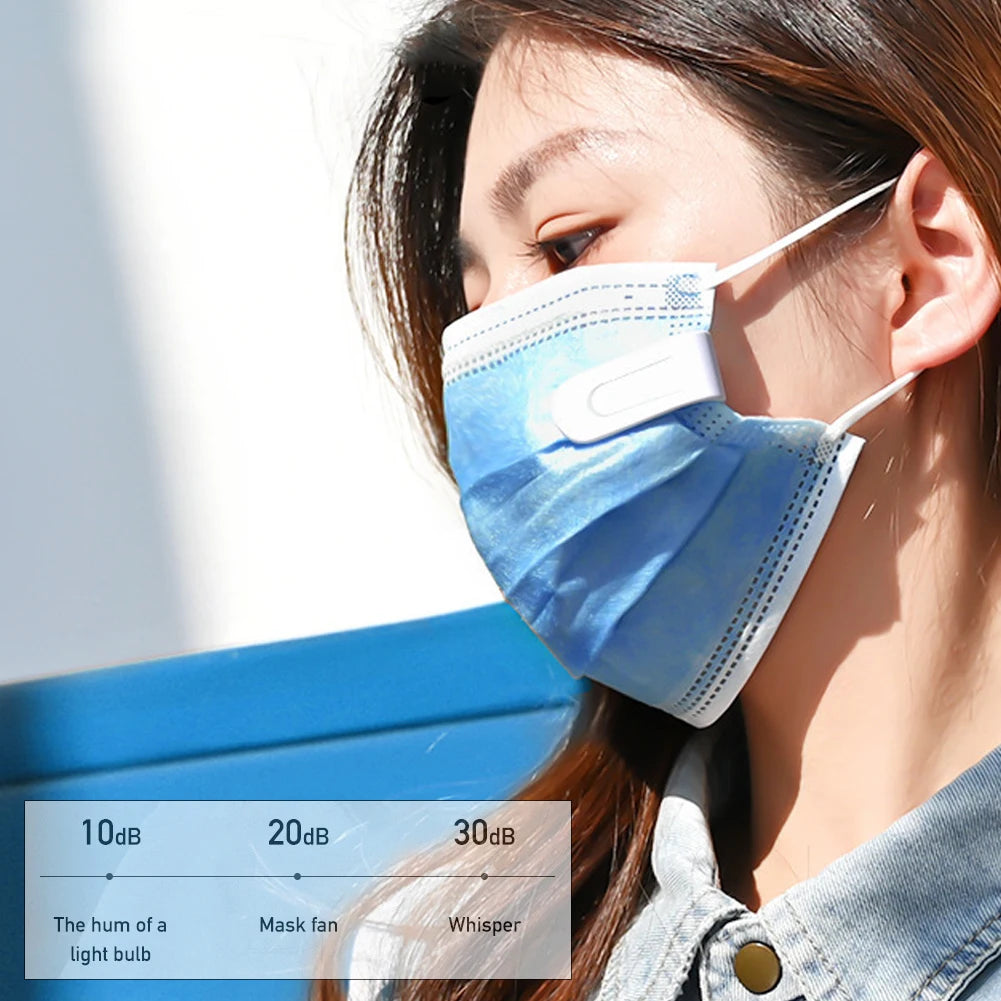 Wearable USB Mask Fan