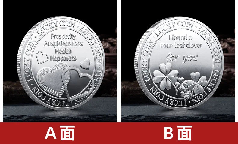 Lucky Love Heart Coin