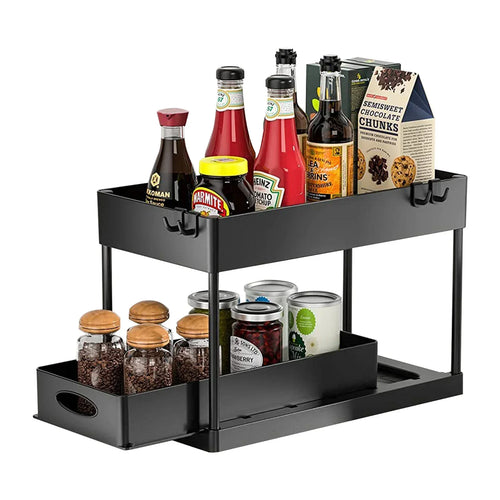 2-Tier Sliding Sink Organizer