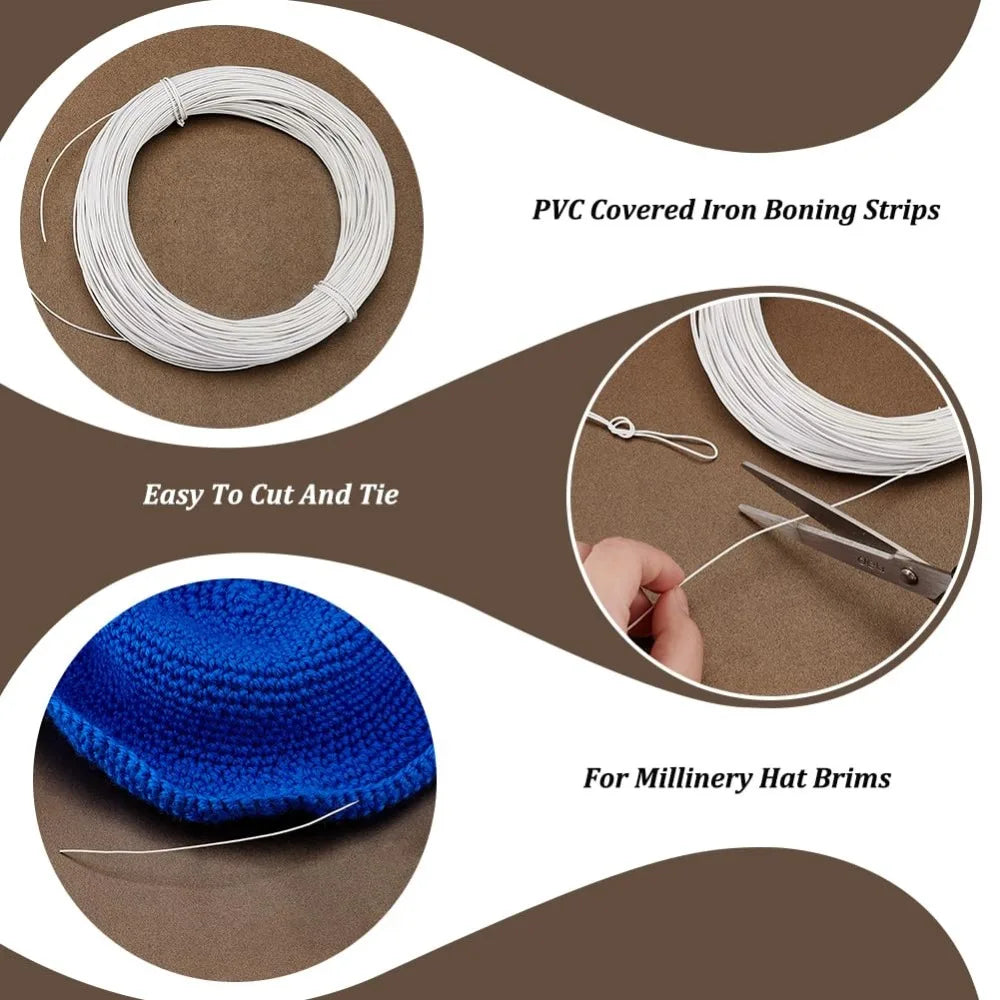 Soft White Millinery Craft Wire