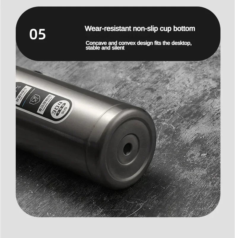 LED Temp Display Thermos Bottle