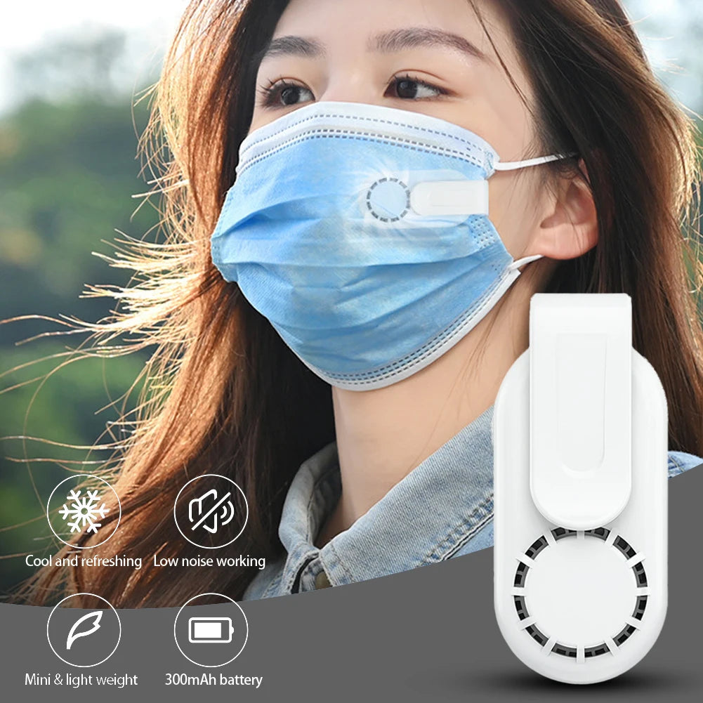 Wearable USB Mask Fan