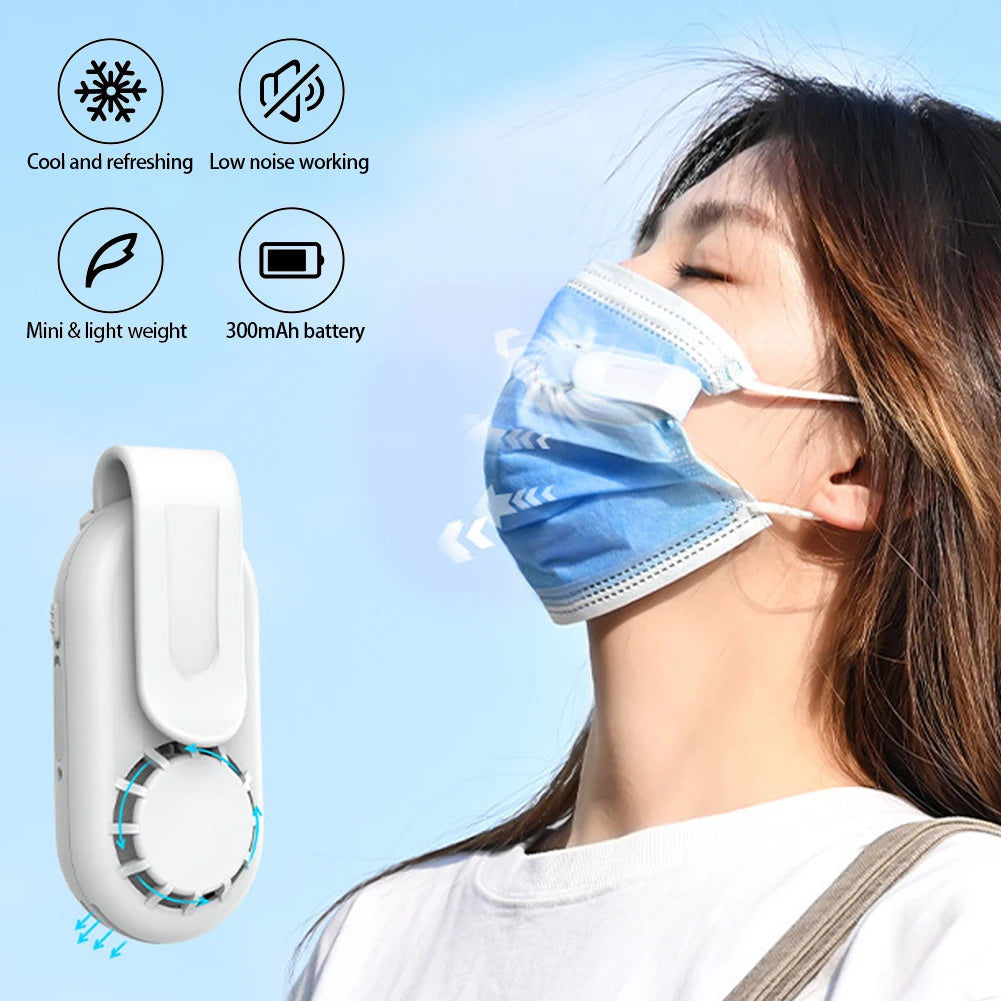 Wearable USB Mask Fan