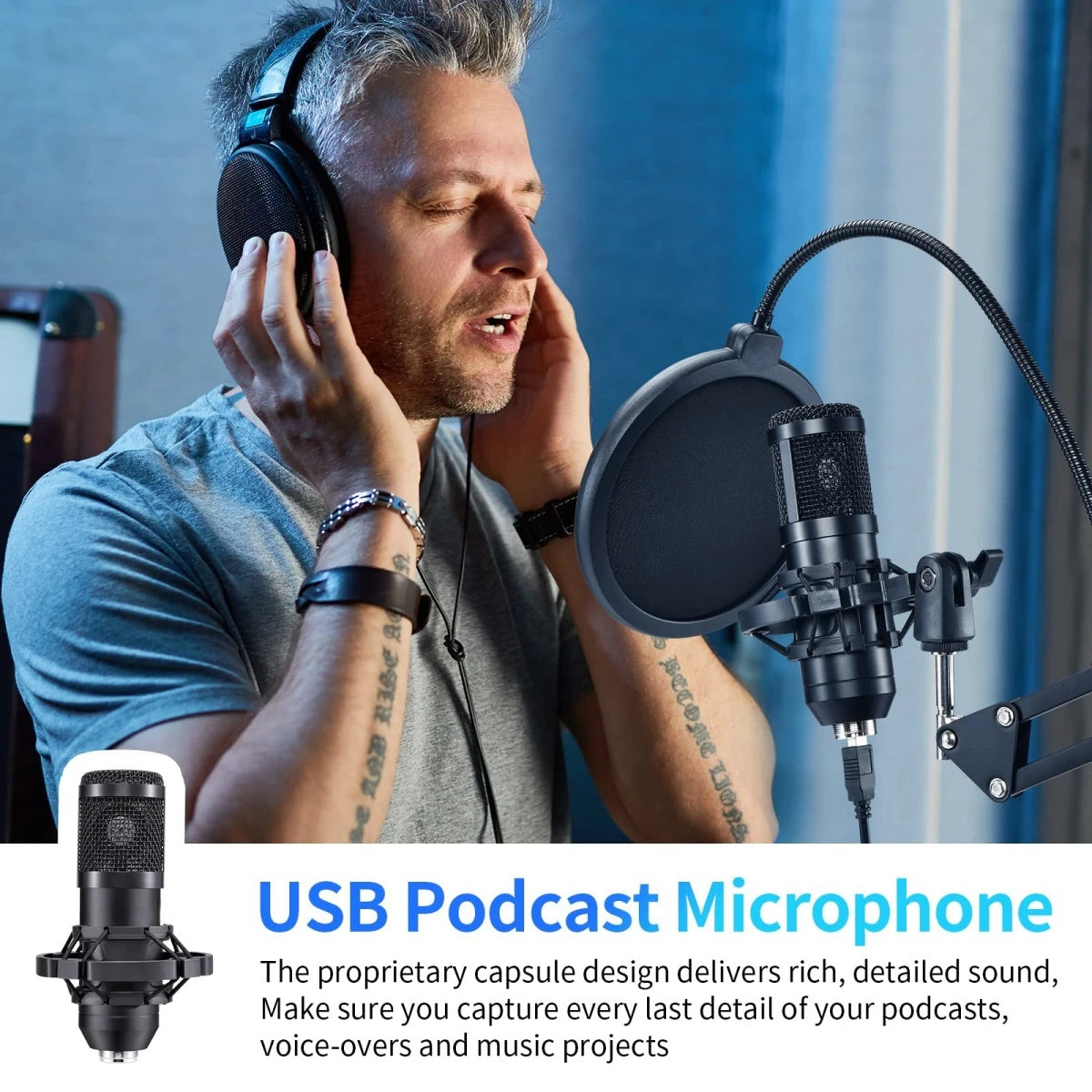 Pro Studio Recording Mic Kit