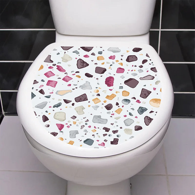 3D Toilet Lid Sticker