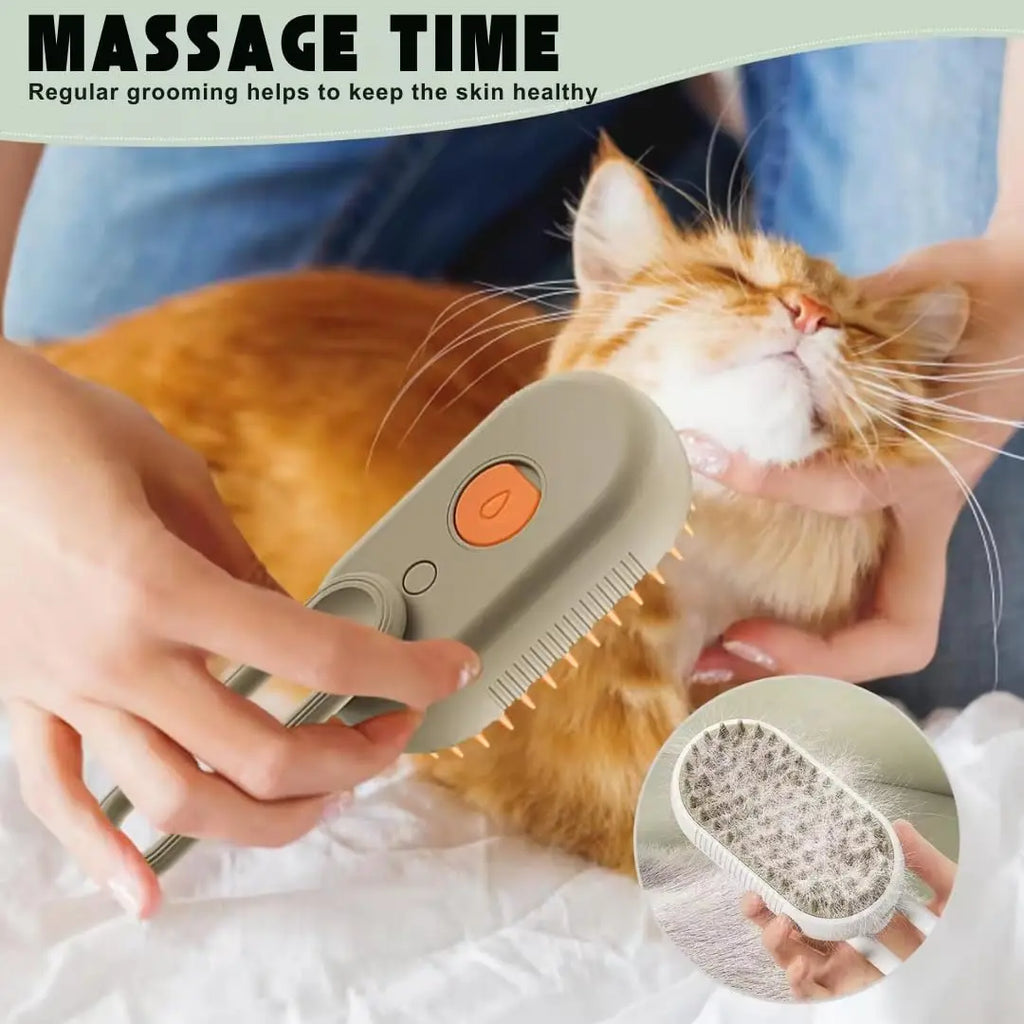 Electric Spray Cat Grooming Comb