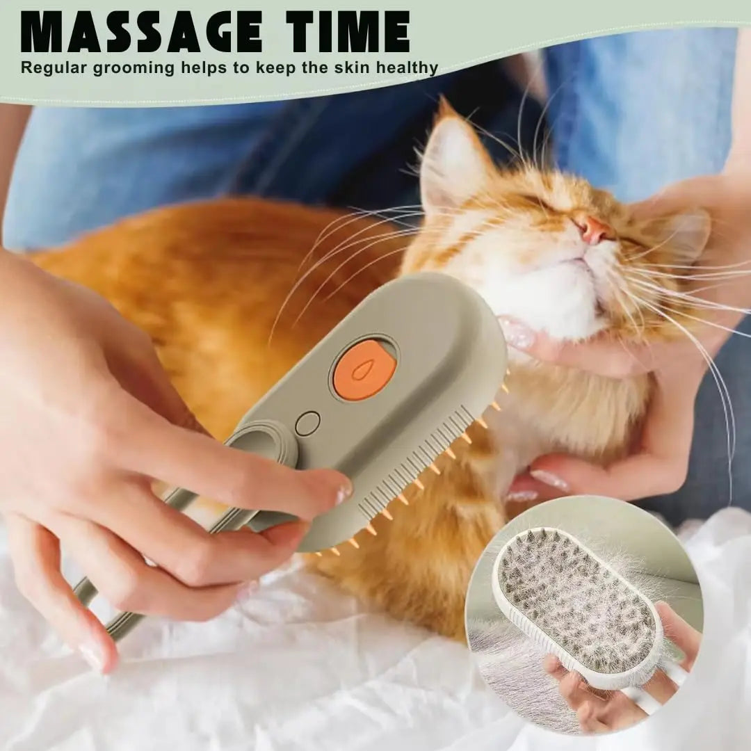 Electric Spray Cat Grooming Comb