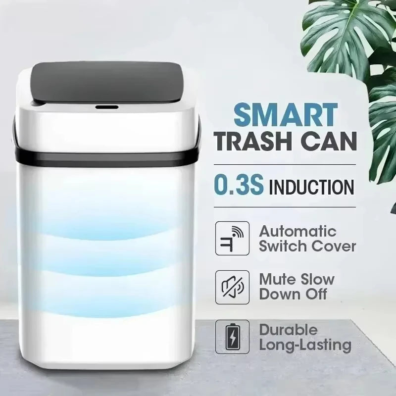 Smart Touch Kitchen Trash Can