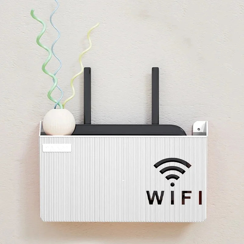 Wall-Mount WiFi Organizer Box