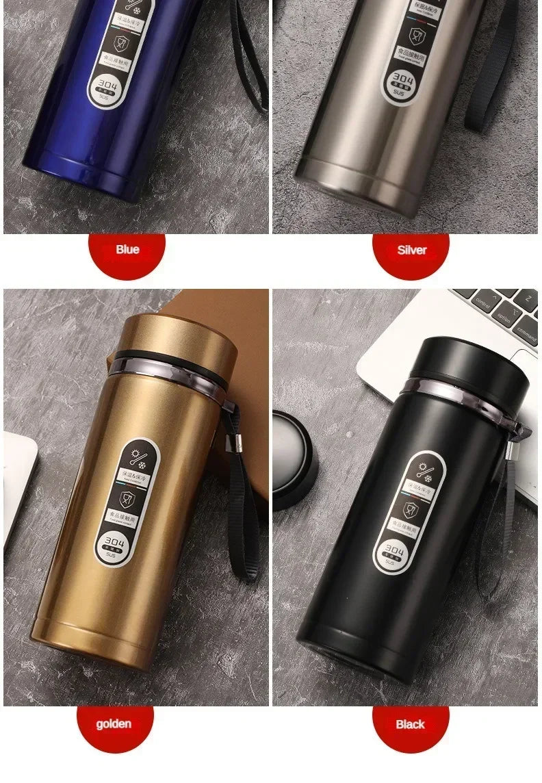 LED Temp Display Thermos Bottle