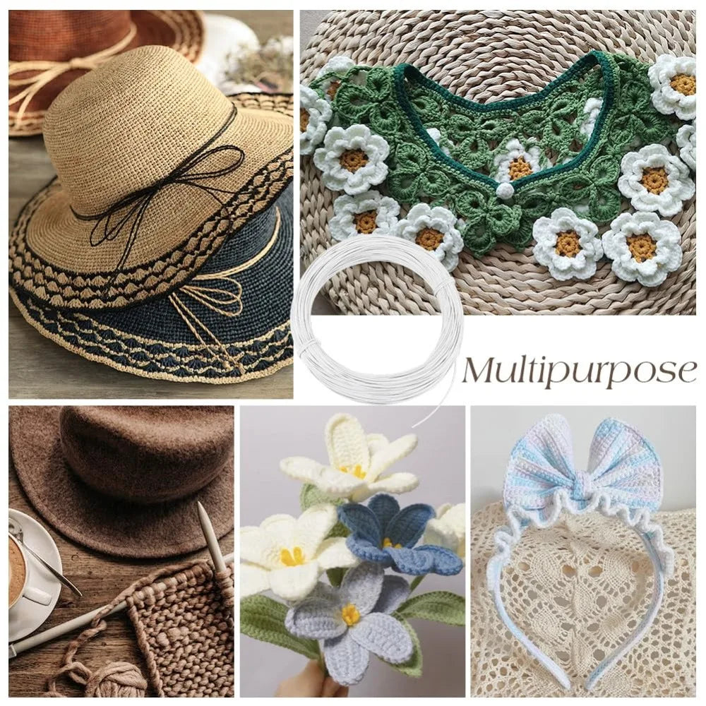 Soft White Millinery Craft Wire