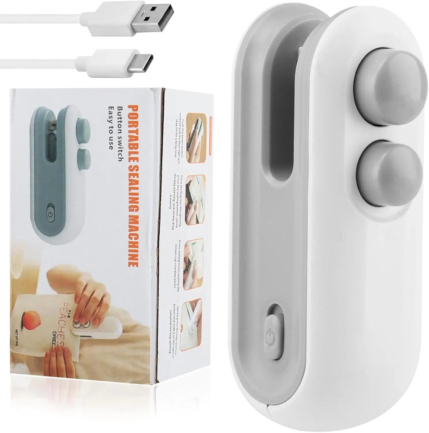 USB Mini Bag Sealer Clip