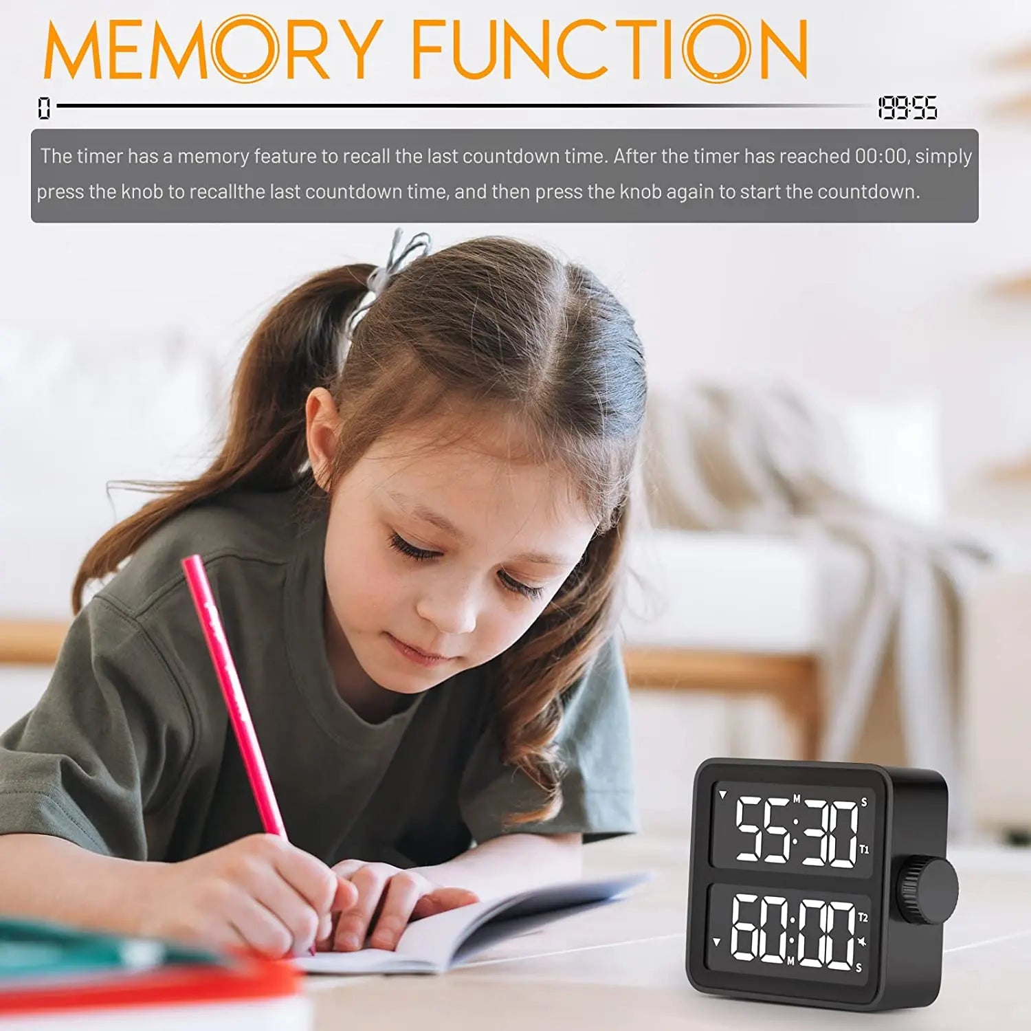 Dual Screen Digital Timer
