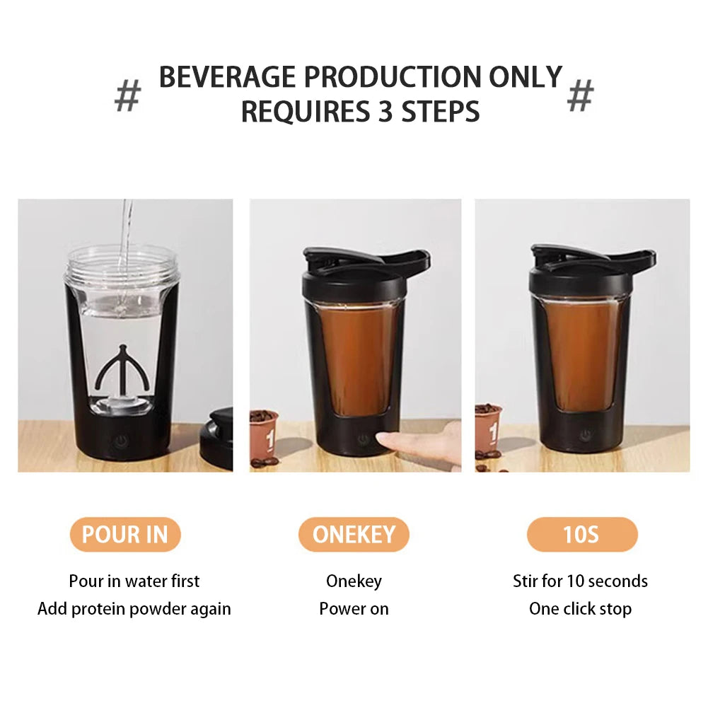 Smart Electric Shaker Bottle