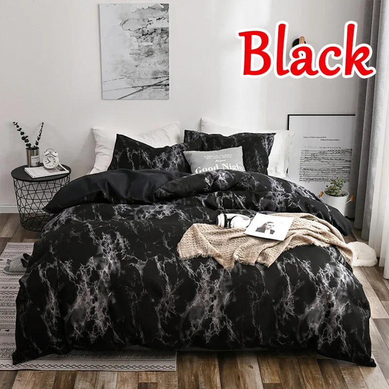 Marble Duvet Cover Set