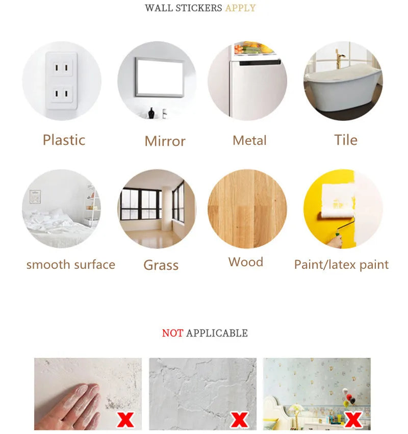 3D Toilet Lid Sticker