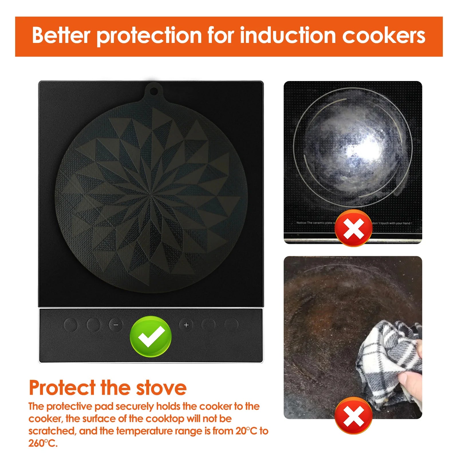 Silicone Induction Hob Protectors