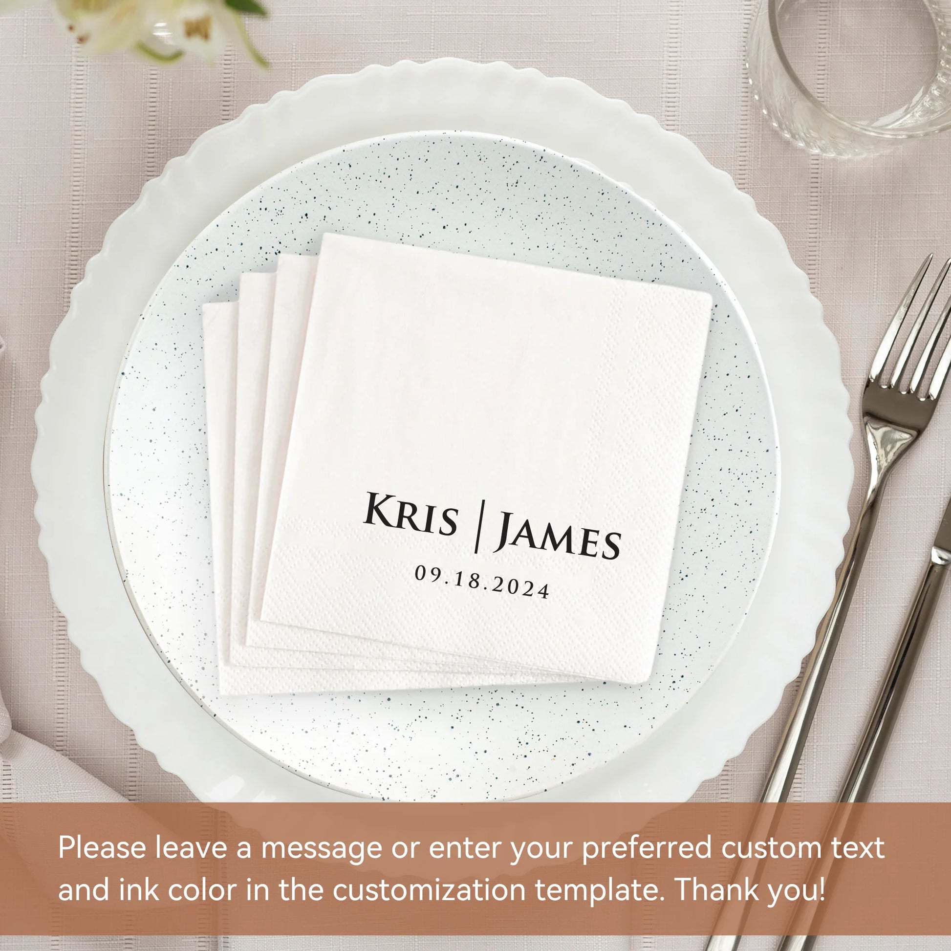 Custom Party Paper Napkins