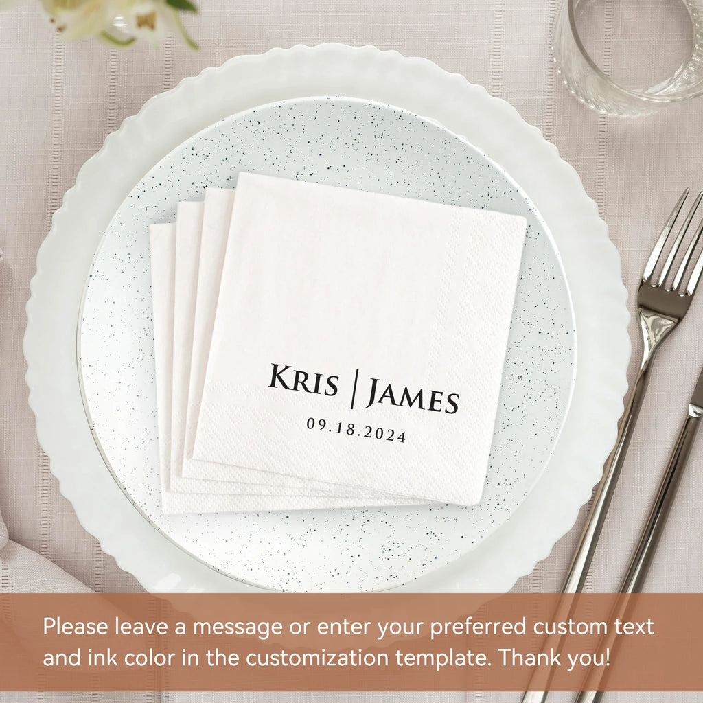 Custom Party Paper Napkins