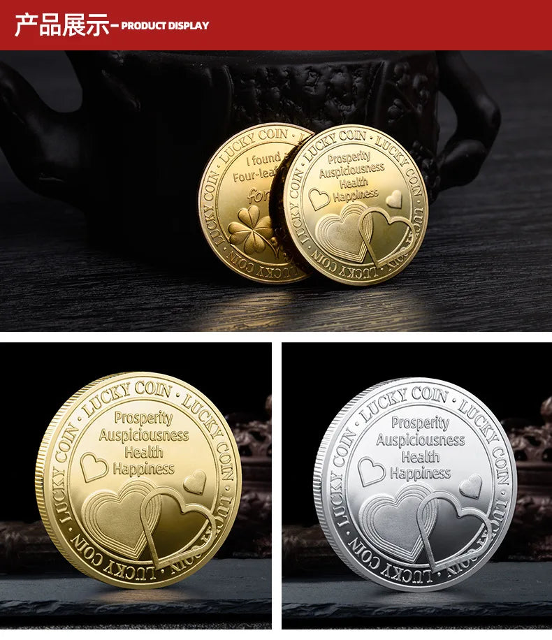Lucky Love Heart Coin