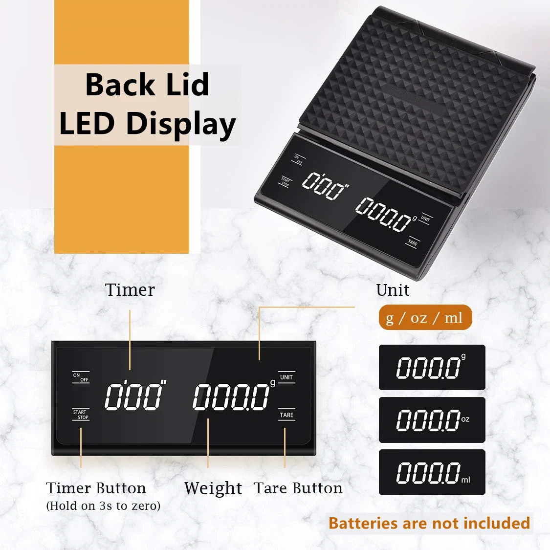 Precision Digital Coffee Scale