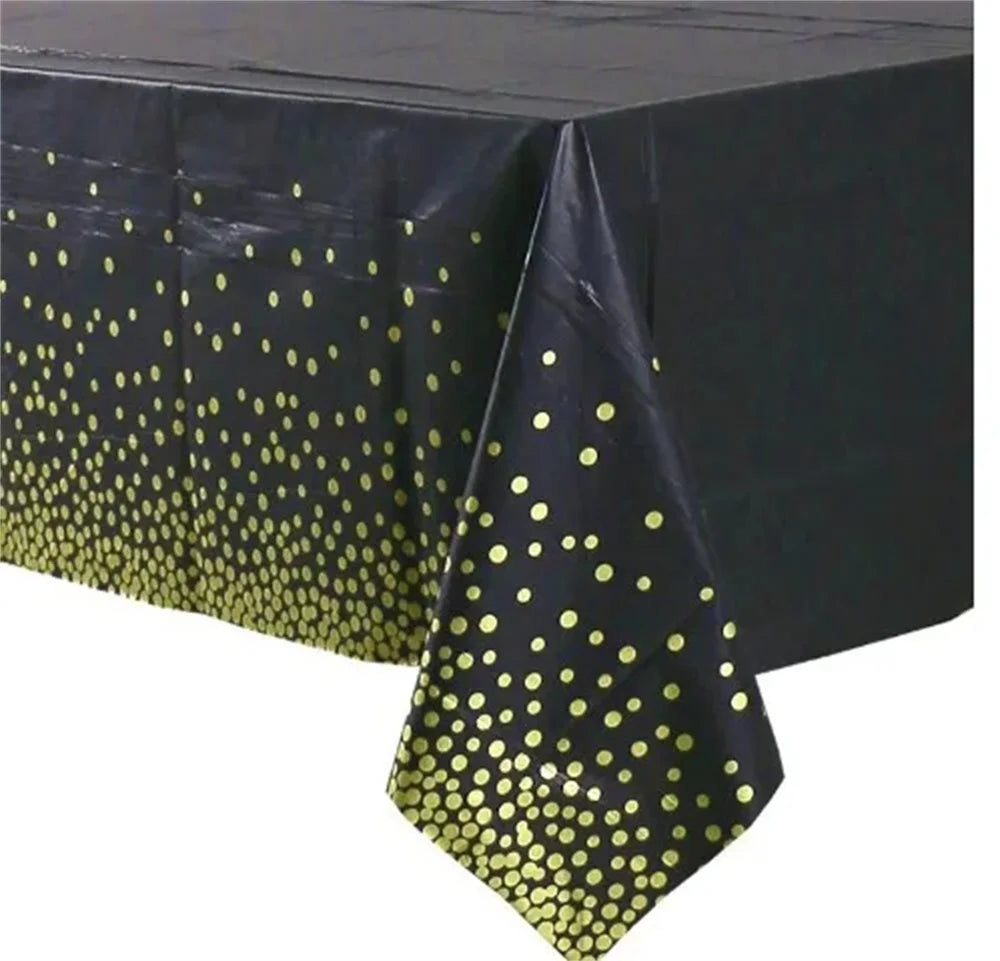 Black & Gold Party Set