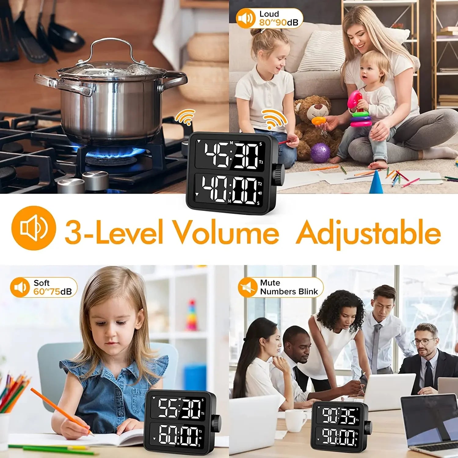 Dual Screen Digital Timer
