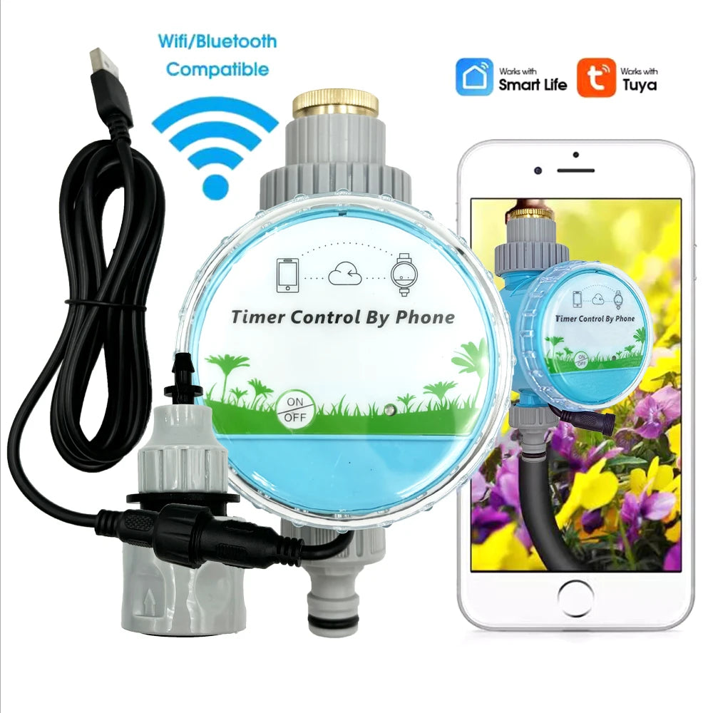 Smart WiFi Garden Water Timer