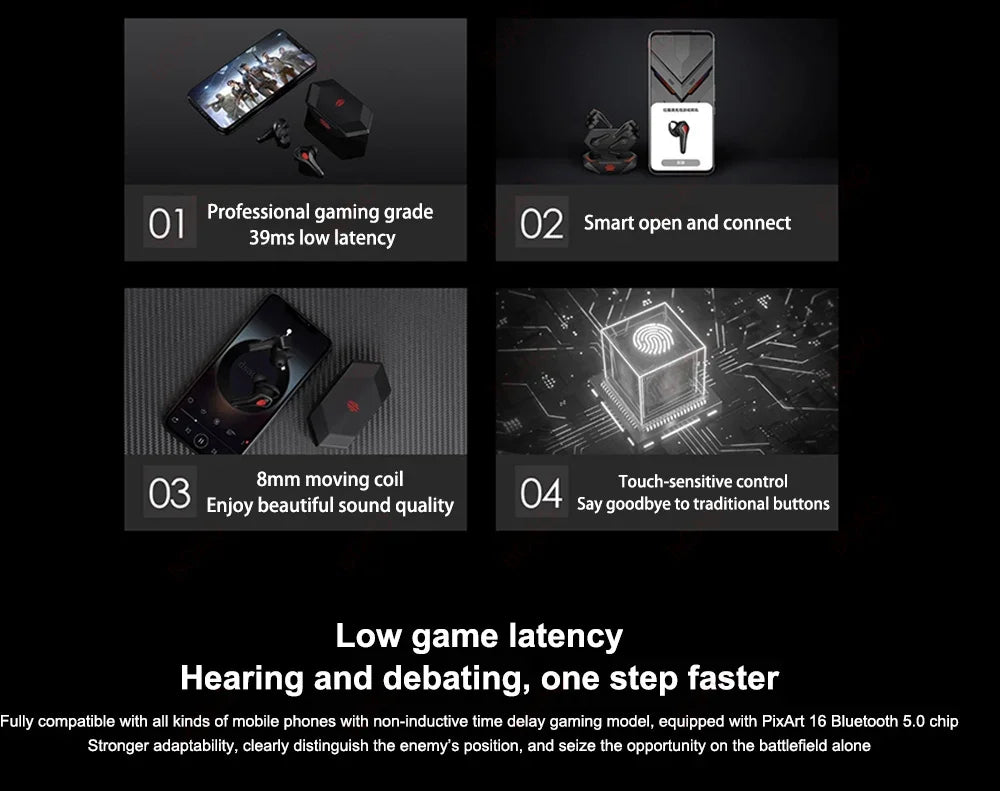 RedMagic Wireless Gaming Earbuds
