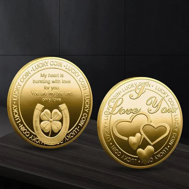 Gold Bitcoin Collectible Coin