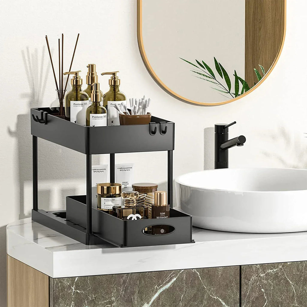 2-Tier Sliding Sink Organizer