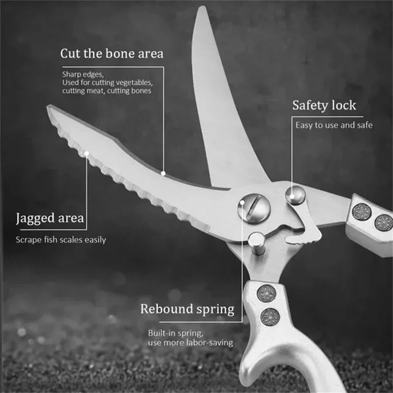 Heavy-Duty Kitchen Scissors