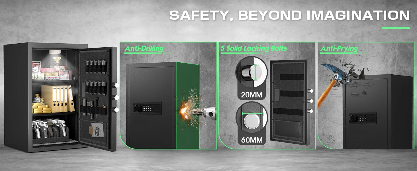 XL Digital Safe Box