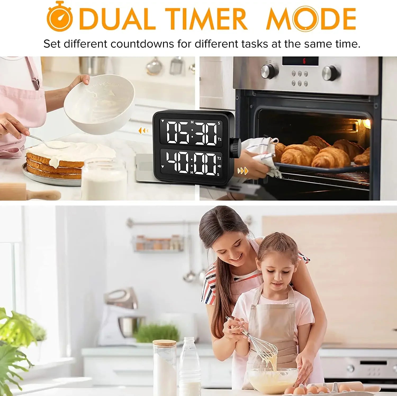 Dual Screen Digital Timer