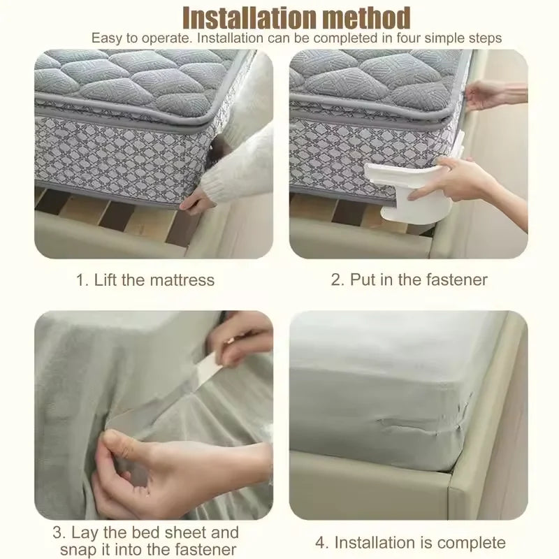 No-Slip Bed Sheet Clips