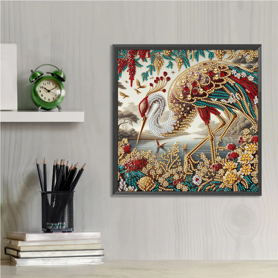Peacock Diamond Art Kit