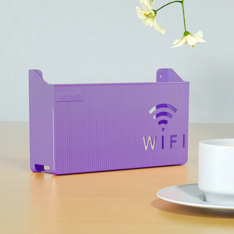 Wall-Mount WiFi Organizer Box