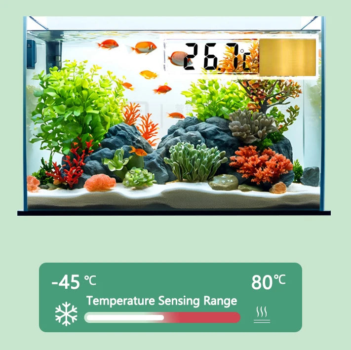LED Aquarium Temp Thermometer