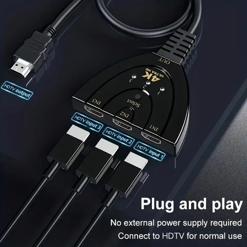 4K HDMI Splitter Switch