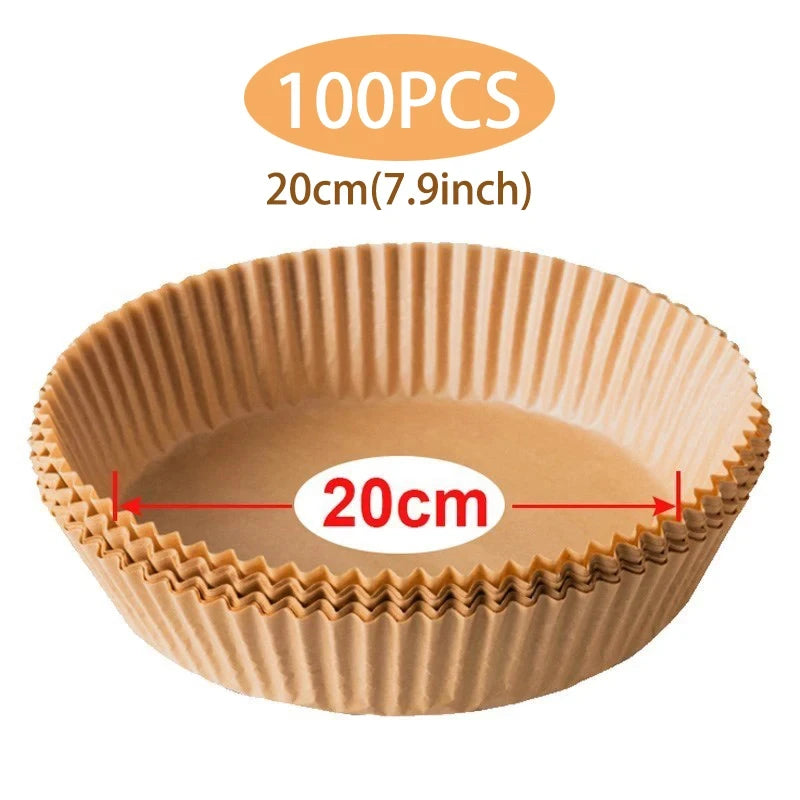 Air Fryer Paper Liners (100pcs)