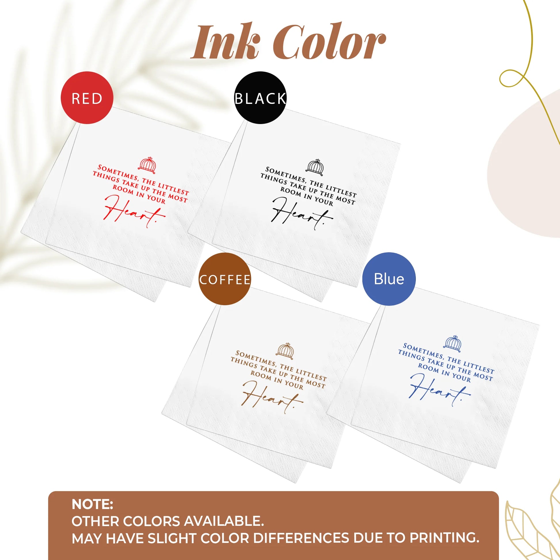 Custom Party Paper Napkins