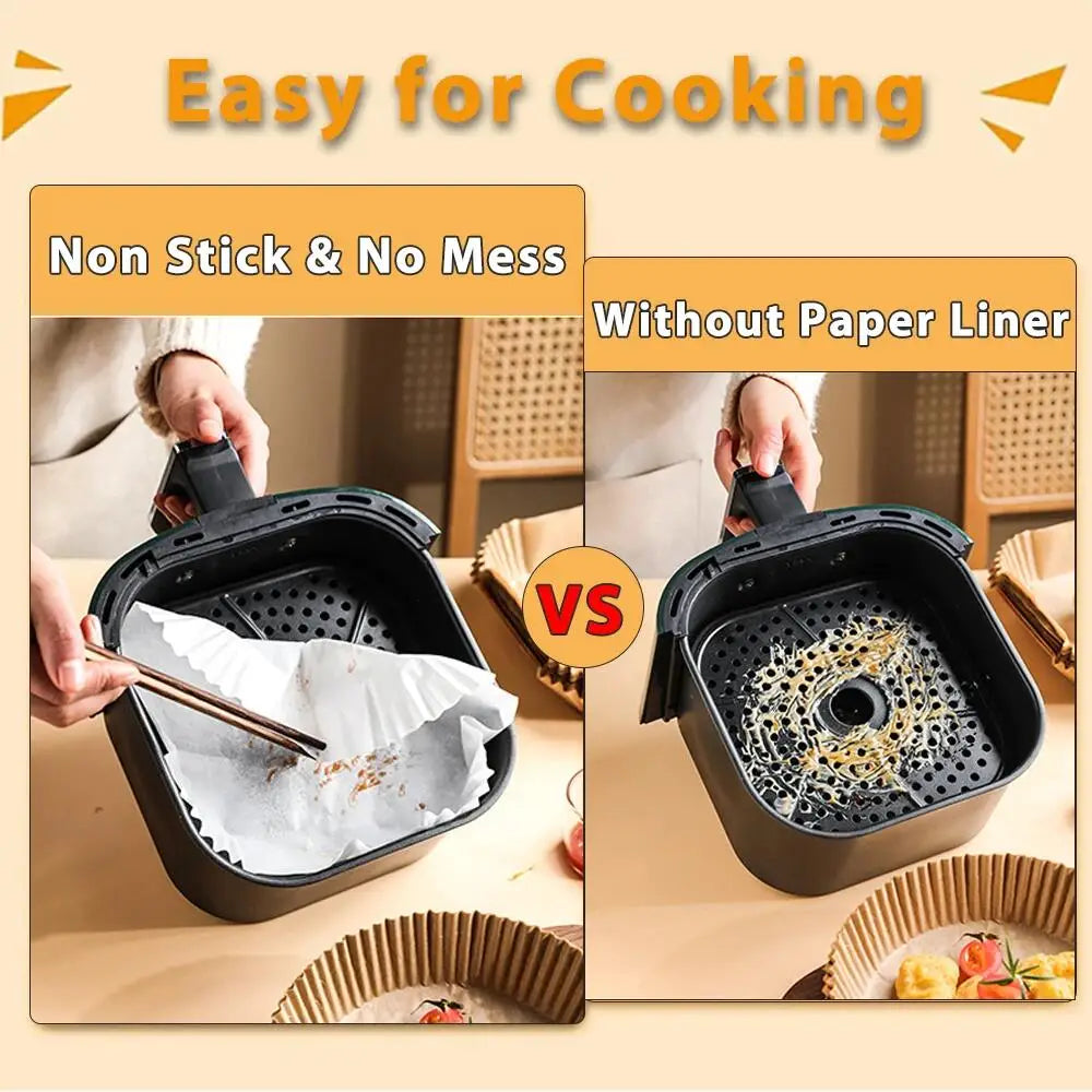 Air Fryer Paper Liners (100pcs)