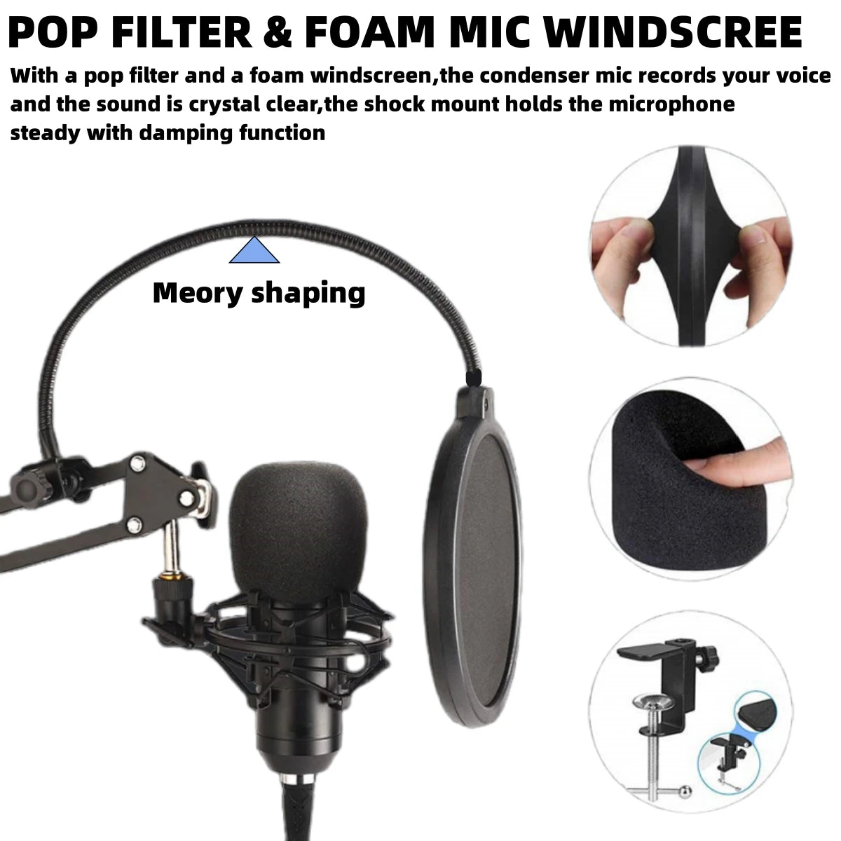 Pro Studio Recording Mic Kit