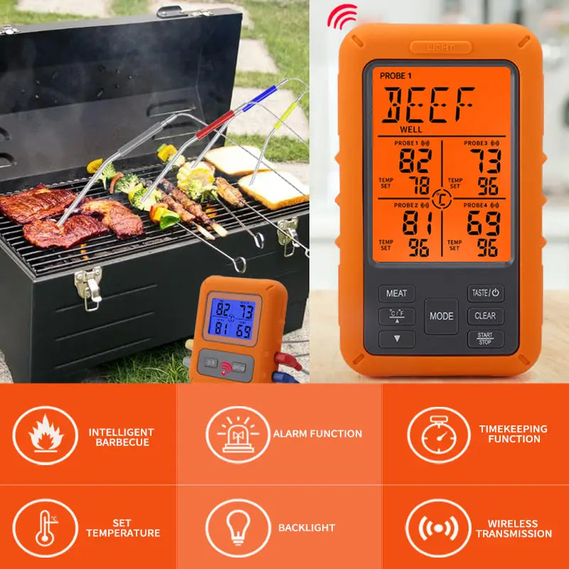 Wireless Digital Meat Thermometer