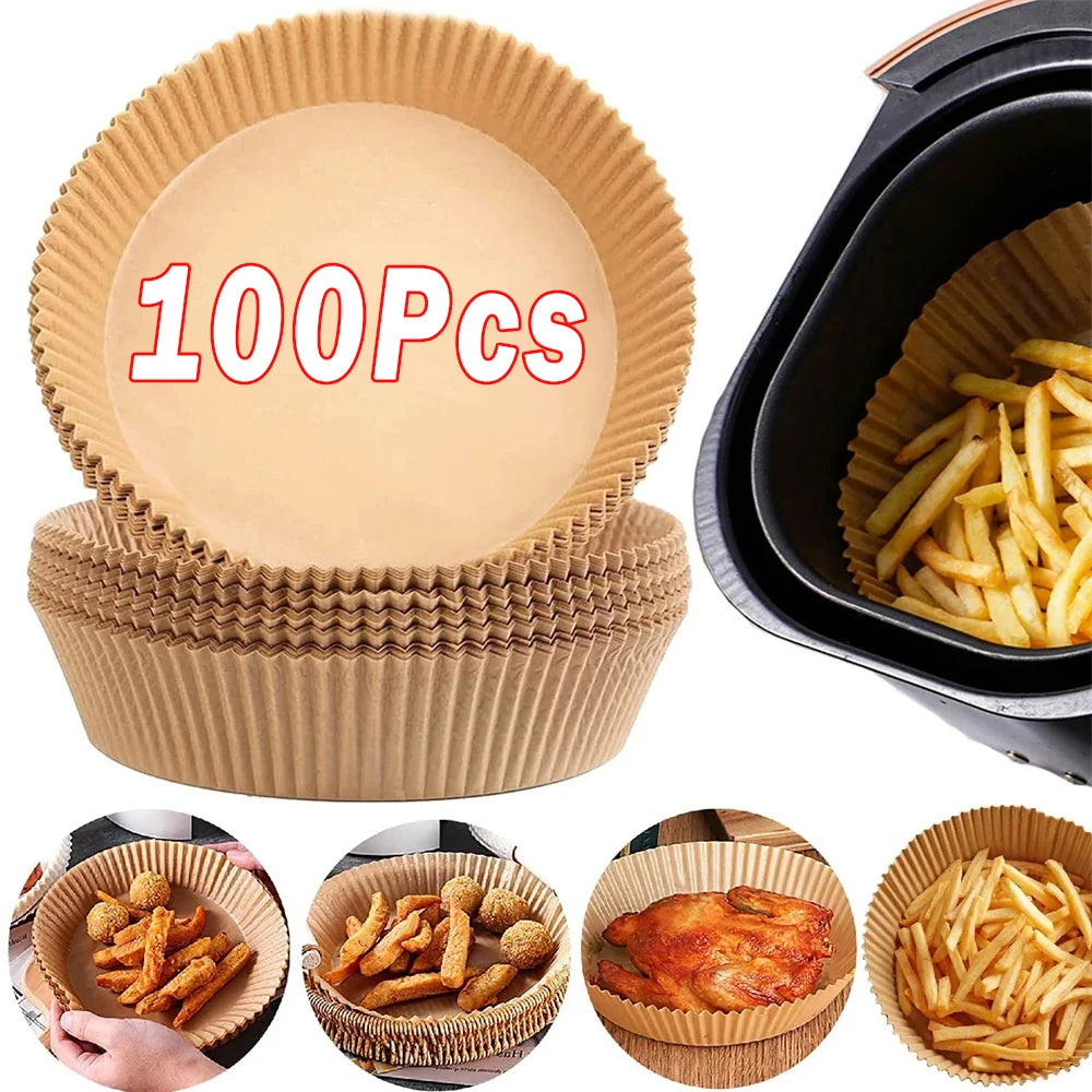 Air Fryer Paper Liners (100pcs)
