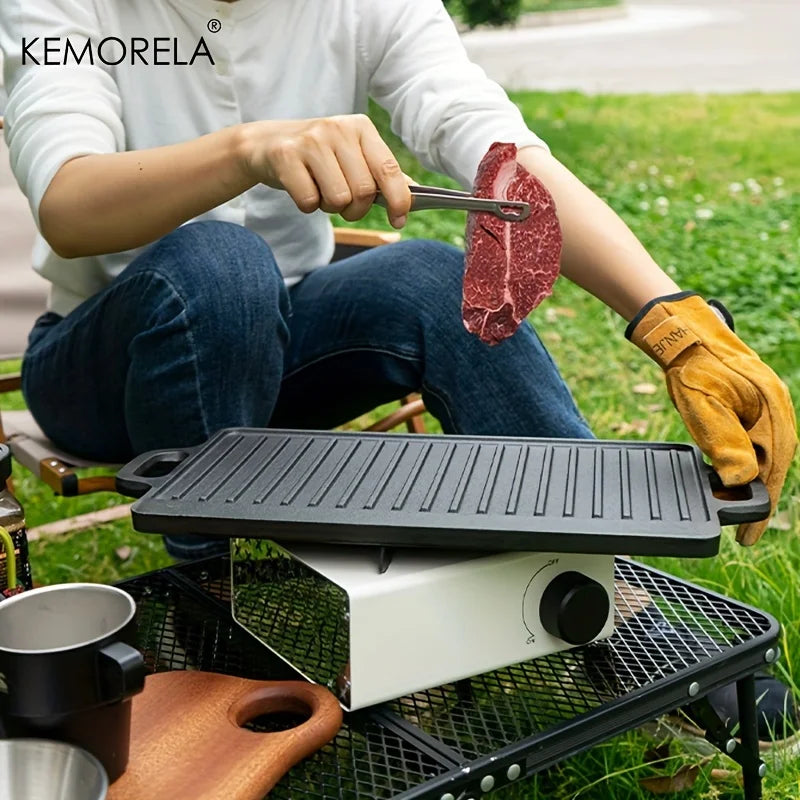 Reversible Cast Iron Grill Pan