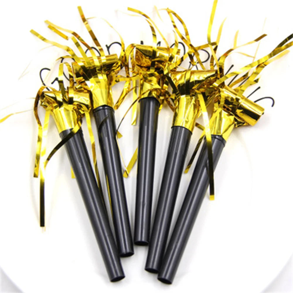 Black & Gold Party Set